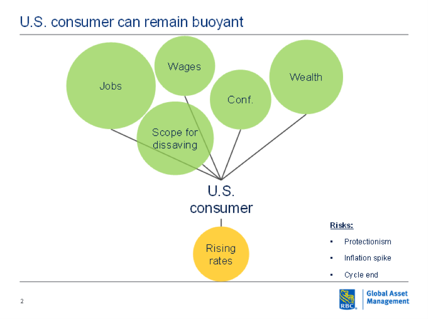 U.S consumer can remain buoyant